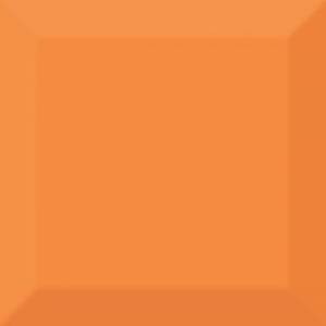 Керамическая плитка Absolut Keramika AROMA FOSKER Biselado Brillo Naranja 10x10