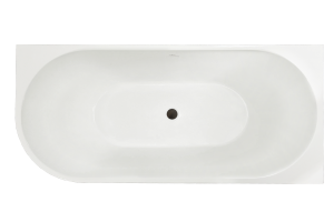 Акриловая ванна Royal Bath Riva RB610311R-BL правая, белая, 170x78