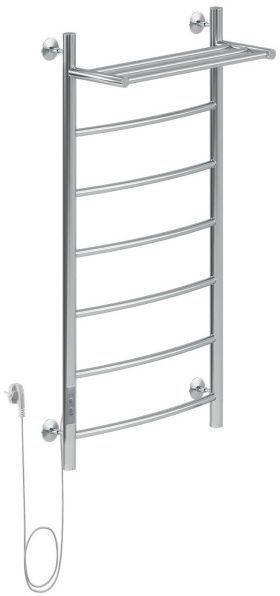 Полотенцесушитель электрический Aquanet Romeo 282049 тэн слева, с полкой, 100х50