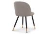 Стул Woodville Gabi 15348 latte / black / gold фото 4