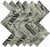 Мозаика Bonaparte Стеклянная Мозаика Hadar Grey 3x9.8x4.5 26.8x28.6
