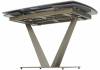 Стол Woodville Alarti 593878 matt latte stone solid ceramic/taupe 120(180)x80x76 фото 8