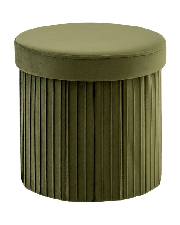 Пуф Stool Group Store Round HS15-F11 V27 травяной, складной с ящиком
