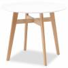 Стол обеденный Stool Group Target Circle Z-220 white белый 90x75