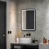 Зеркало Taliente Zled TA-Zled-EBL6080 с LED-подсветкой, черное, 60x80 см фото 7