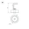 Встраиваемый светильник Arlight Cl Simple 026871 фото 11