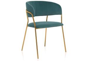 Стул Woodville Kamelia 11778 green / gold