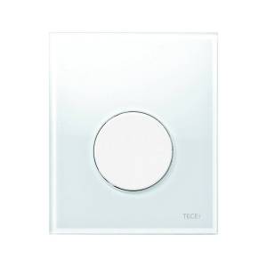 Кнопка смыва TECE Loop Urinal 9242650 белое стекло