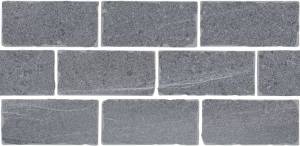 Бордюр Kerama Marazzi Роверелла BR023T серый мозаичный 34.5x14.7x0.9
