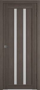 Межкомнатная дверь Владимирская Фабрика Дверей Atum 2 Grey стекло White Cloud 900x2000