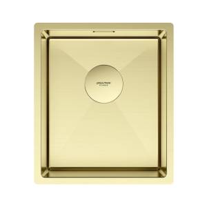 Мойка кухонная Paulmark Next 38 Uni PM213844-LG Светлое Золото, 38x44