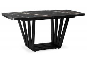 Стол Woodville Эудес 630162 sahara noir, черный 160(205)x90x75