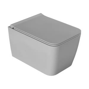 Унитаз подвесной Boheme Zen 967-SET-L с крышкой-сиденьем, Luna