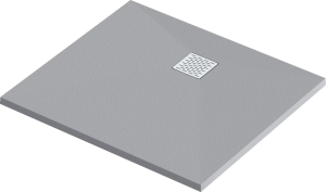 Поддон для душа Good Door Essentia 80x100, с сифоном, графит