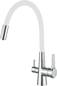 Смеситель для кухни Haiba HB76858-8 белый