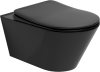 Унитаз подвесной Boheme Avva 972-B черный матовый