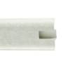 Напольный плинтус Royce 860 Белый Кварц 2200x58x20