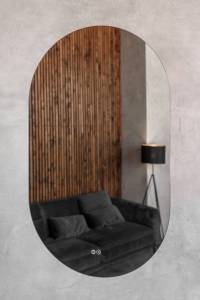 Зеркало с подсветкой и подогревом Art&Max Torino  AM-Tor-600-1000-DS-F-H