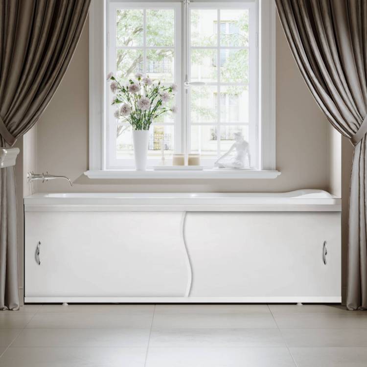 Экран под ванну Alavann Elit ALV0930001 белый, 151x53