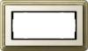 Рамка 2-модульная Gira ClassiX бронза/кремовый 1002623