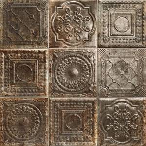 Декор Mainzu Tin-Tile Rusty Nero 20x20