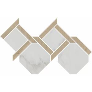 Декор Kerama Marazzi Монте Тиберио ID169 Наборный Лаппатированный 29.5x48