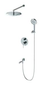 Душевой комплект Oliveeka Y OL-939017-CR с внутренней частью, хром