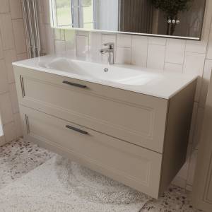 Тумба с раковиной Terminus Classik CLA101202200501O капучино , 120x62