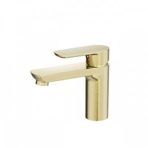 Смеситель для раковины Wonzon & Woghand WW-A40732-BG брашированное золото