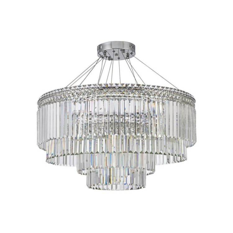 Подвесная люстра Arti Lampadari Ovindoli Nickel Ovindoli L 1.5.80+40.101 N