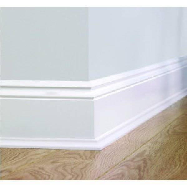 Плинтус Quick-Step Incizo QSISKRWHITEMD240 под покраску 2400x160x16