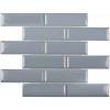 Мозаика Starmosaic Brick & Metro KM41843 Bluish-Grey Glossy (4.5x14.5) 28.7x29.5