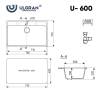 Мойка кухонная Ulgran Classic U-600-302 песочный фото 3