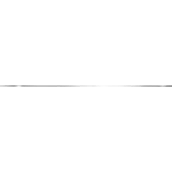 Бордюр Alma Ceramica BWM61MET707 Metallic Brushed Silver 1.2x60