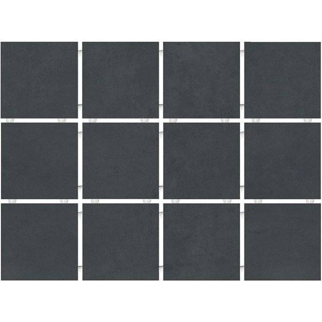 Керамическая плитка Kerama Marazzi Амальфи 1291H Черный (из 12 частей) 29.8x39.8