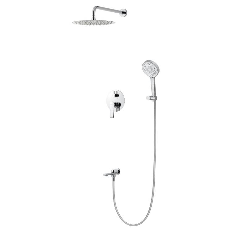 Душевой комплект Wonzon & Woghand WW-88939079-CR хром, встраиваемый