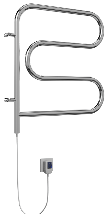 Полотенцесушитель Terminus F-обр. электро 60x60, электрический