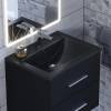 Раковина Uperwood Foster Quartz 291030054 черная матовая, космос, 60x45.5 фото 3