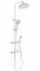 Душевая стойка Wonzon & Woghand WW-C3011-A1-MW с гигиеническим душем и термостатом, белый