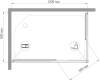 Душевой уголок Royal Bath HPD RB8120 HPD-T-CH 120x80 фото 4