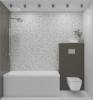 Декор Azori Colormix 00-00109824 Grey 20.1х50.5 фото 2