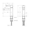 Смеситель для раковины Cezares Relax RELAX-LS2-01-W0 хром фото 3