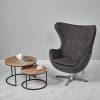 Кресло Bradex Home Egg Style Chair RF 0723 коричневый, натуральная кожа фото 8