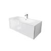 Тумба с раковиной Terminus Vega VEG101001900301OSL белый, 100x38