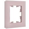 Рамка 1-постовая IEK Brite BR-M12-G-31-K14 розовый матовый фото 5