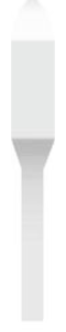Угол Vives Mugat-Rivoli (Boulevard) Angulo Zocalo Rivoli Blanco 15x1.5