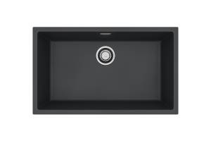 Мойка кухонная Alveus Granital Omni 40 1150062 Carbon-G91 с сифоном, 75x45
