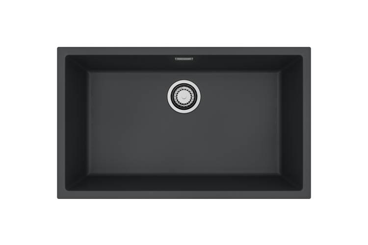Мойка кухонная Alveus Granital Omni 40 1150062 Carbon-G91 с сифоном, 75x45