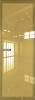 Межкомнатная дверь Profil Doors 1 AGN цвет профиля Никель матовый, стекло безопасное 4 мм золото шпион 700x2000