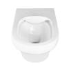 Унитаз подвесной CHARUS Torre Bianca EWC700-124W Franz D Rimless, сиденье микролифт фото 3